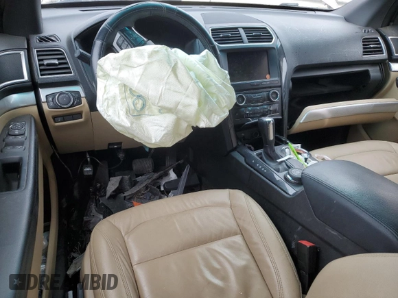 2017 Ford Explorer XLT with VIN 1FM5K8D8XHGA59764, listed as a Copart auction lot 48163295 with Not provided miles and Salvage title. Bid and sale history available at DreamBid. Image 8.