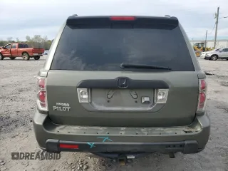 2008 Honda Pilot EX-L with VIN 5FNYF28768B007806, listed as a Copart auction lot 50718335 with 198,316 mi miles and Salvage Title. Bid and sale history available at DreamBid. Image 6.