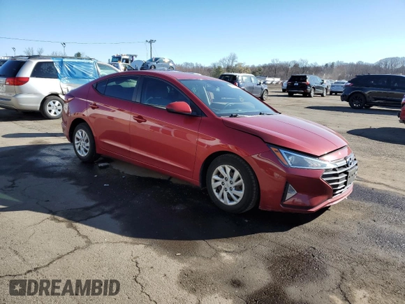 2020 Hyundai Elantra SE with VIN 5NPD74LF5LH514874, listed as a Copart auction lot 50516345 with 115,827 mi miles and Salvage Title. Bid and sale history available at carsss.com. Image 4.