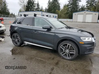 2018 Audi Q5 Premium Plus with VIN WA1BNAFY7J2004009, listed as a Copart auction lot 52826485 with 84,481 mi miles and Salvage Title. Bid and sale history available at carsss.com. Image 4.