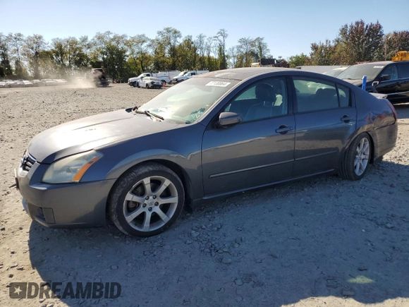 2007 Nissan Maxima 3.5 SE with VIN 1N4BA41E77C831517, listed as a Copart auction lot 77130864 with 129,298 mi miles and Salvage Title. Bid and sale history available at carsss.com. Image 1.
