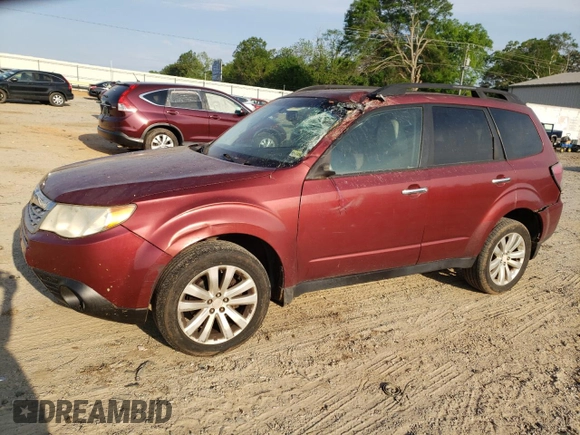 2011 Subaru Forester X Limited with VIN JF2SHBEC6BH763825, listed as a Copart auction lot 55096445 with 147,938 mi miles and Salvage title. Bid and sale history available at DreamBid. Image 1.