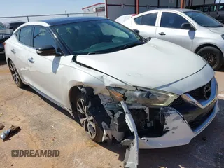 2017 Nissan Maxima SR with VIN 1N4AA6AP4HC381318, listed as a IAAI auction lot 41989864 with 91,649 mi miles and . Bid and sale history available at DreamBid. Image 1.