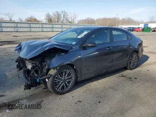 2024 Kia Forte GT-Line with VIN 3KPF54AD8RE813479, listed as a Copart auction lot 47625725 with 19,311 mi miles and Salvage Title. Bid and sale history available at carsss.com. Image 1.