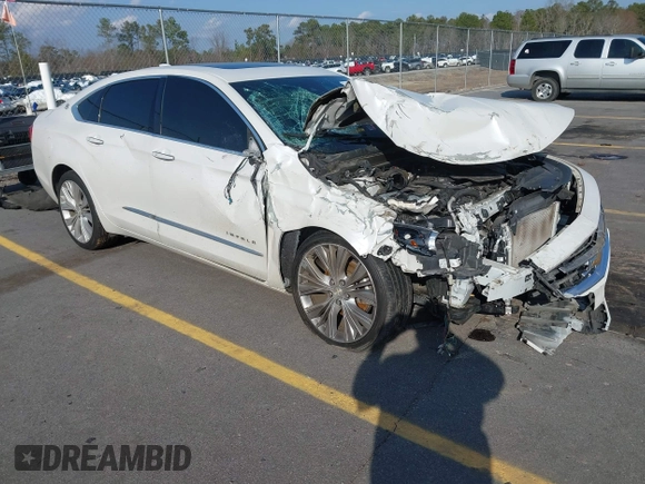 2016 Chevrolet Impala LTZ with VIN 2G1145S30G9179002, listed as a IAAI auction lot 41526125 with 122,177 mi miles. Bid and sale history available at carsss.com. Image 1.