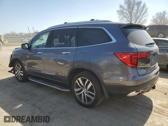 2016 Honda Pilot Touring with VIN 5FNYF6H98GB119708, listed as a Copart auction lot 48964525 with 45,448 mi miles and Salvage Title. Bid and sale history available at carsss.com. Image 2.