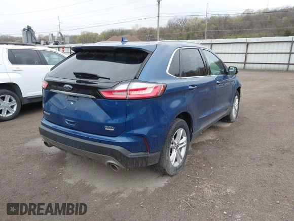 2020 Ford Edge SEL with VIN 2FMPK3J92LBA28534, listed as a IAAI auction lot 42059959 with 108,889 mi miles and . Bid and sale history available at DreamBid. Image 4.
