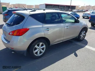 2009 Nissan Murano SL with VIN JN8AZ18U19W003298, listed as a IAAI auction lot 41723756 with 151,482 mi miles. Bid and sale history available at carsss.com. Image 4.
