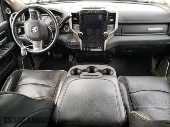 2021 Ram 2500 Laramie with VIN 3C6UR5KL7MG543611, listed as a Copart auction lot 42820715 with 53,004 mi miles and Salvage title. Bid and sale history available at DreamBid. Image 8.