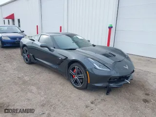 2017 Chevrolet Corvette 2LT with VIN 1G1YD2D74H5107974, listed as a IAAI auction lot 40990975 with 43,656 mi miles. Bid and sale history available at carsss.com. Image 1.