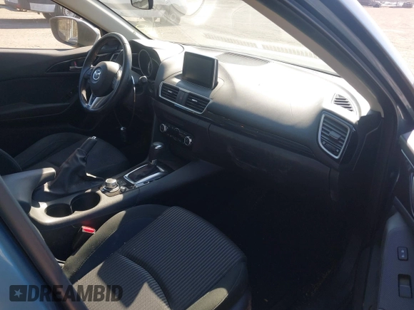 2015 Mazda 3 i Touring with VIN JM1BM1L75F1269755, listed as a IAAI auction lot 41634437 with 86,695 mi miles and . Bid and sale history available at carsss.com. Image 5.