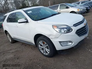 2017 Chevrolet Equinox LT with VIN 2GNFLFEK1H6207831, listed as a IAAI auction lot 41784528 with 999,999 mi miles. Bid and sale history available at carsss.com. Image 1.