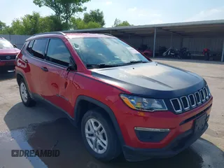 2018 Jeep Compass Sport with VIN 3C4NJCAB6JT102265, listed as a IAAI auction lot 42427845 with 112,047 mi miles and . Bid and sale history available at DreamBid. Image 1.
