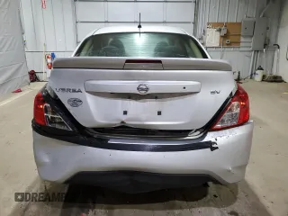 2019 Nissan Versa SV with VIN 3N1CN7AP7KL875992, listed as a Copart auction lot 51019335 with 128,429 mi miles and Salvage title. Bid and sale history available at DreamBid. Image 6.