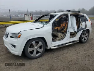 2015 Jeep Grand Cherokee Overland with VIN 1C4RJFCG8FC174325, listed as a Copart auction lot 51074475 with Not Provided miles and Salvage Title. Bid and sale history available at carsss.com. Image 1.