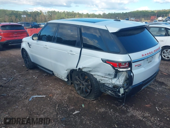 2015 Land Rover Range Rover Sport HSE with VIN SALWR2VF0FA629598, listed as a IAAI auction lot 40774208 with 132,421 mi miles. Bid and sale history available at carsss.com. Image 3.