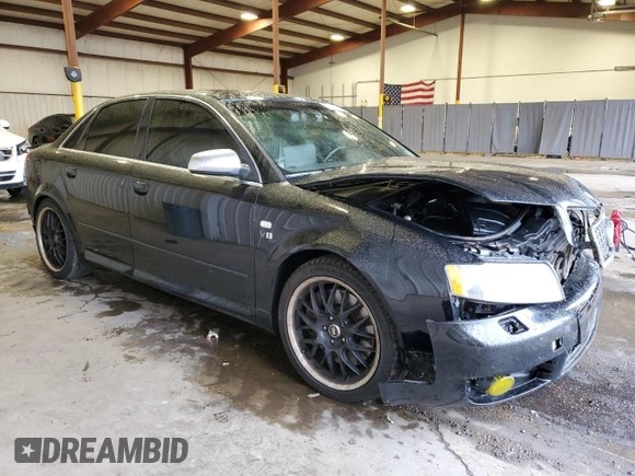 2005 Audi S4 z VIN WAUPL68E45A061813, wystawiony jako Copart lot #73425354 z przebiegiem 108 149 mil mil oraz Szkody całkowita. Historia ofert i sprzedaży dostępna na DreamBid. Obrazek 4.