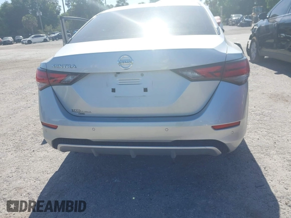 2020 Nissan Sentra S with VIN 3N1AB8BV5LY275270, listed as a IAAI auction lot 42167212 with 42,196 mi miles. Bid and sale history available at carsss.com. Image 16.