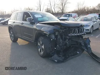 2023 Jeep Grand Cherokee with VIN 1C4RJYB64PC665481, listed as a IAAI auction lot 41245086 with Not provided miles and . Bid and sale history available at DreamBid. Image 1.