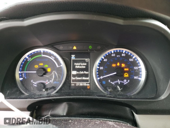 2019 Toyota Highlander Hybrid LE with VIN 5TDBGRFHXKS058784, listed as a Copart auction lot 39106543 with 213,618 mi miles and . Bid and sale history available at DreamBid. Image 9.