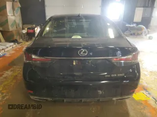 2019 Lexus GS with VIN JTHCZ1BL9KA011557, listed as a Copart auction lot 41445395 with 0 mi miles and Salvage Title. Bid and sale history available at carsss.com. Image 6.