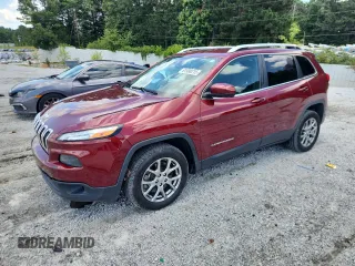 2018 Jeep Cherokee Latitude Plus with VIN 1C4PJLLXXJD612643, listed as a Copart auction lot 61998215 with 140,091 mi miles and Clean title. Bid and sale history available at DreamBid. Image 1.