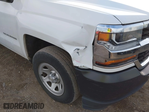 2018 Chevrolet Silverado 1500 Work Truck with VIN 1GCRCNEC2JZ305026, listed as a IAAI auction lot 41635172 with 133,735 mi miles. Bid and sale history available at carsss.com. Image 18.