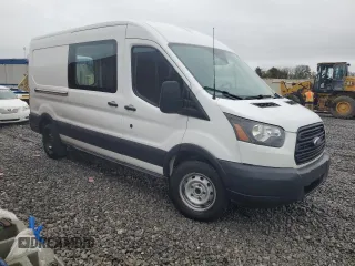 2019 Ford Transit with VIN 1FTYR2CM0KKB55948, listed as a Copart auction lot 50158005 with 158,060 mi miles and Clean Title. Bid and sale history available at carsss.com. Image 4.