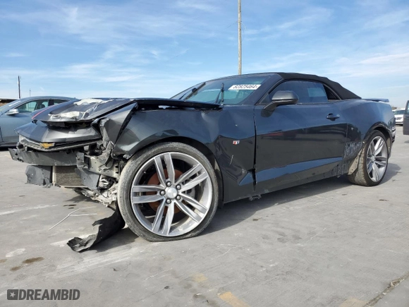 2018 Chevrolet Camaro 1LT with VIN 1G1FB3DS8J0123721, listed as a Copart auction lot 82825464 with 77,059 mi miles and Clean Title. Bid and sale history available at carsss.com. Image 1.