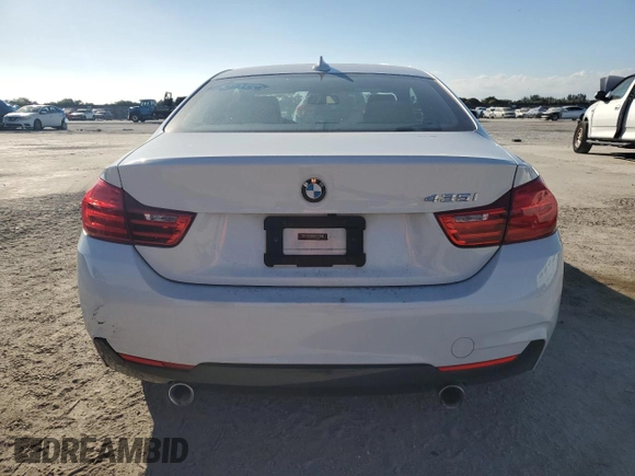 2014 BMW 4 Series 435i with VIN WBA3R1C51EK190948, listed as a Copart auction lot 44490905 with 71,371 mi miles and Salvage Title. Bid and sale history available at carsss.com. Image 6.