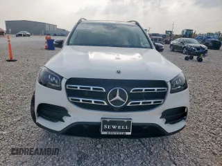 2022 Mercedes-Benz GLS 450 with VIN 4JGFF5KE6NA739823, listed as a Copart auction lot 57478395 with 35,664 mi miles and Salvage title. Bid and sale history available at DreamBid. Image 5.