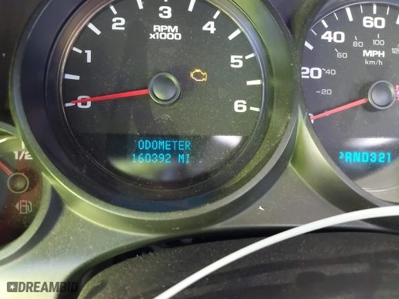 2007 Chevrolet Silverado 1500 Work Truck with VIN 1GCEC19C77Z503305, listed as a IAAI auction lot 41253453 with 160,392 mi miles. Bid and sale history available at carsss.com. Image 15.