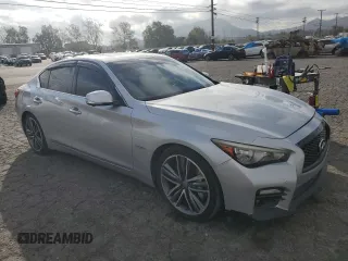 2014 Infiniti Q50 Hybrid Sport with VIN JN1AV7AP9EM691980, listed as a Copart auction lot 51164315 with 168,828 mi miles and Clean Title. Bid and sale history available at carsss.com. Image 4.