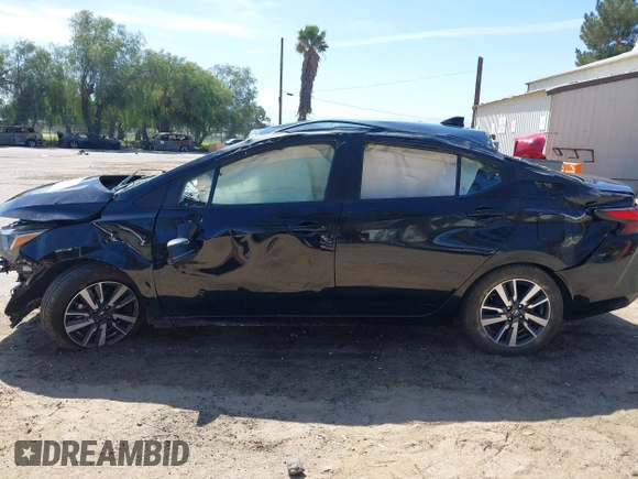 2021 Nissan Versa SV with VIN 3N1CN8EV4ML832812, listed as a IAAI auction lot 41691501 with Not Provided miles. Bid and sale history available at carsss.com. Image 14.