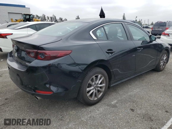2021 Mazda 3 2.0 with VIN 3MZBPAA71MM202769, listed as a Copart auction lot 43660765 with 93,456 mi miles and Salvage Title. Bid and sale history available at DreamBid. Image 3.
