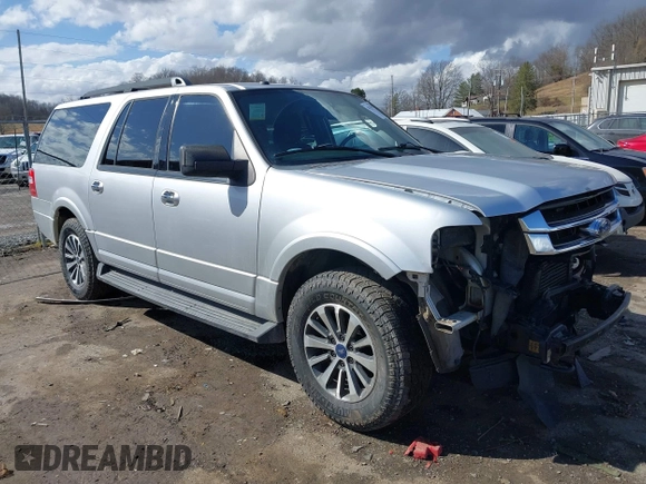 2016 Ford Expedition EL XLT with VIN 1FMJK1JT3GEF08694, listed as a IAAI auction lot 41741234 with 150,616 mi miles. Bid and sale history available at carsss.com. Image 1.
