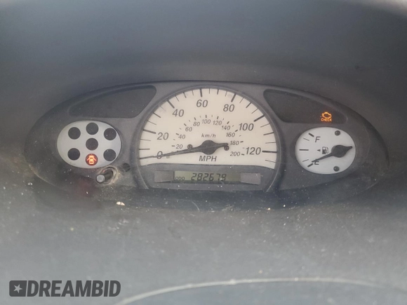 2001 Toyota ECHO with VIN JTDAT123010175150, listed as a Copart auction lot 72016954 with 282,679 mi miles and Non repairable. Bid and sale history available at DreamBid. Image 9.