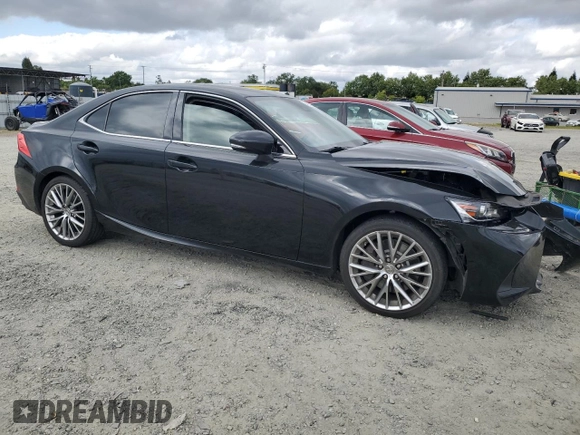2017 Lexus IS with VIN JTHBA1D27H5054352, listed as a Copart auction lot 54737955 with 71,141 mi miles and Salvage Title. Bid and sale history available at carsss.com. Image 4.