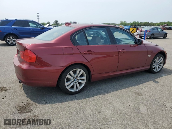 2011 BMW 3 Series 335i xDrive with VIN WBAPL5G5XBNN49356, listed as a Copart auction lot 60709805 with Not provided miles and Salvage title. Bid and sale history available at DreamBid. Image 3.