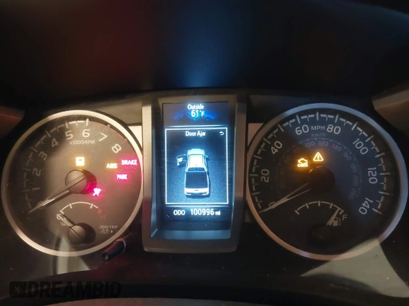 2017 Toyota Tacoma SR5 with VIN 5TFCZ5AN0HX053441, listed as a IAAI auction lot 42376148 with 100,996 mi miles and . Bid and sale history available at DreamBid. Image 7.
