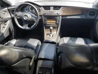 2009 Mercedes-Benz CLS 550 with VIN WDDDJ72X49A144598, listed as a Copart auction lot 62664585 with 130,412 mi miles and Salvage title. Bid and sale history available at DreamBid. Image 8.