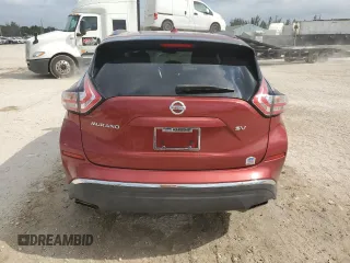 2016 Nissan Murano SV with VIN 5N1AZ2MG0GN114604, listed as a Copart auction lot 53262765 with Not Provided miles and Salvage Title. Bid and sale history available at carsss.com. Image 6.