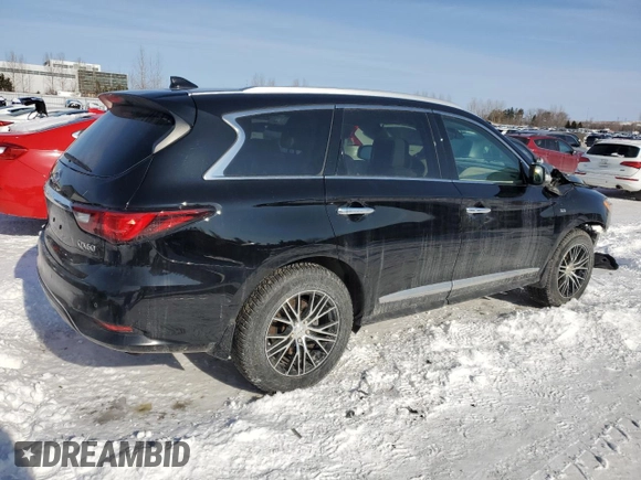 2020 Infiniti QX60 Luxe with VIN 5N1DL0MM3LC528958, listed as a Copart auction lot 43874275 with 26,388 mi miles and Salvage title. Bid and sale history available at DreamBid. Image 3.