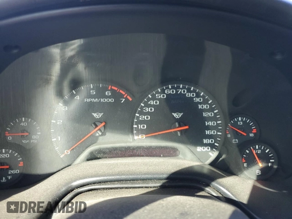2000 Chevrolet Corvette with VIN 1G1YY12G9Y5125128, listed as a Copart auction lot 75965964 with 0 mi miles and Salvage Title. Bid and sale history available at carsss.com. Image 9.