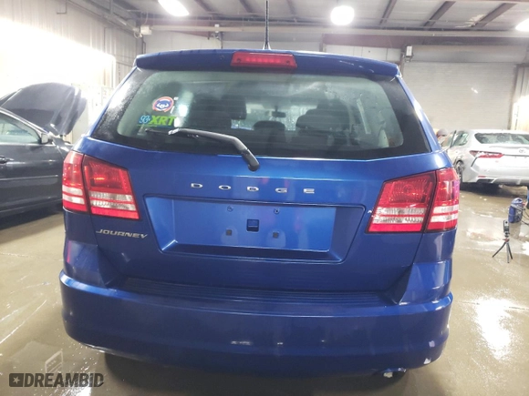 2015 Dodge Journey American Value Pkg with VIN 3C4PDCAB8FT728455, listed as a Copart auction lot 46096485 with 66,091 mi miles and Salvage Title. Bid and sale history available at carsss.com. Image 6.