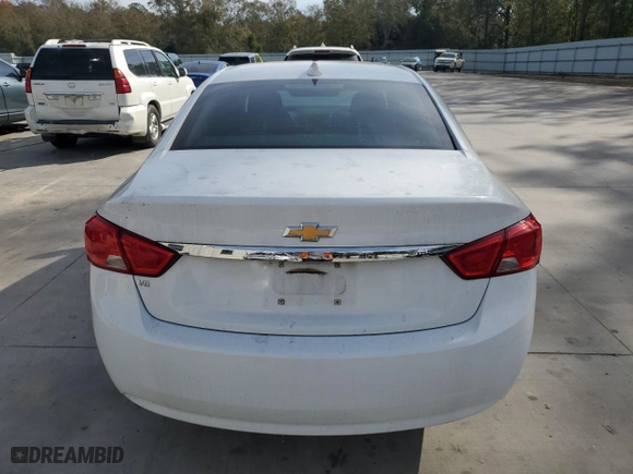 2017 Chevrolet Impala LS with VIN 2G11X5S36H9183127, listed as a Copart auction lot 82135394 with 44,702 mi miles and Salvage Title. Bid and sale history available at carsss.com. Image 6.