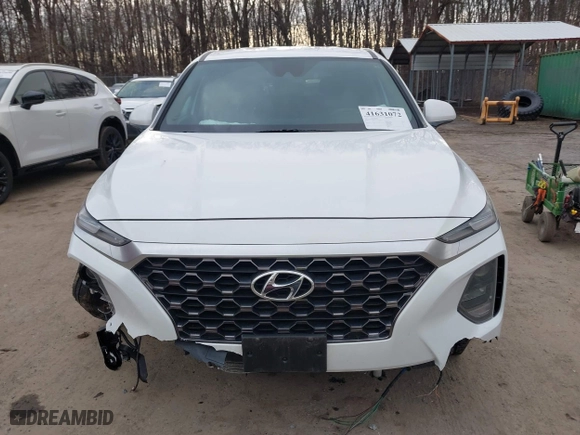 2020 Hyundai Santa Fe SEL with VIN 5NMS33AD7LH241237, listed as a IAAI auction lot 41631072 with 95,350 mi miles. Bid and sale history available at carsss.com. Image 12.