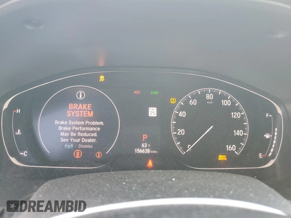 2020 Honda Accord Touring с VIN 1HGCV2F92LA029161, выставлен на аукционе Copart как лот 55549175 с пробегом 156 638 миль миль и Списание • Salvage title. История ставок и продаж доступна на DreamBid. Изображение 9.