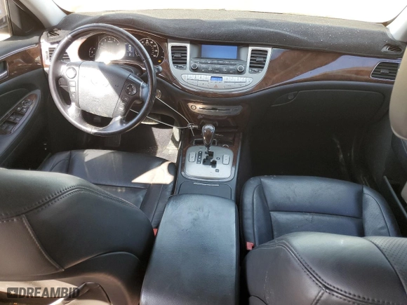 2011 Hyundai Genesis with VIN KMHGC4DE3BU117291, listed as a Copart auction lot 45576115 with 143,838 mi miles and Salvage Title. Bid and sale history available at carsss.com. Image 8.