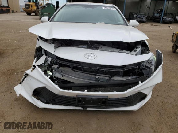 2025 Toyota Camry LE с VIN 4T1DBADK1SU510796, выставлен на аукционе Copart как лот 55029975 с пробегом 11 037 миль миль и Списание • Salvage title. История ставок и продаж доступна на DreamBid. Изображение 5.
